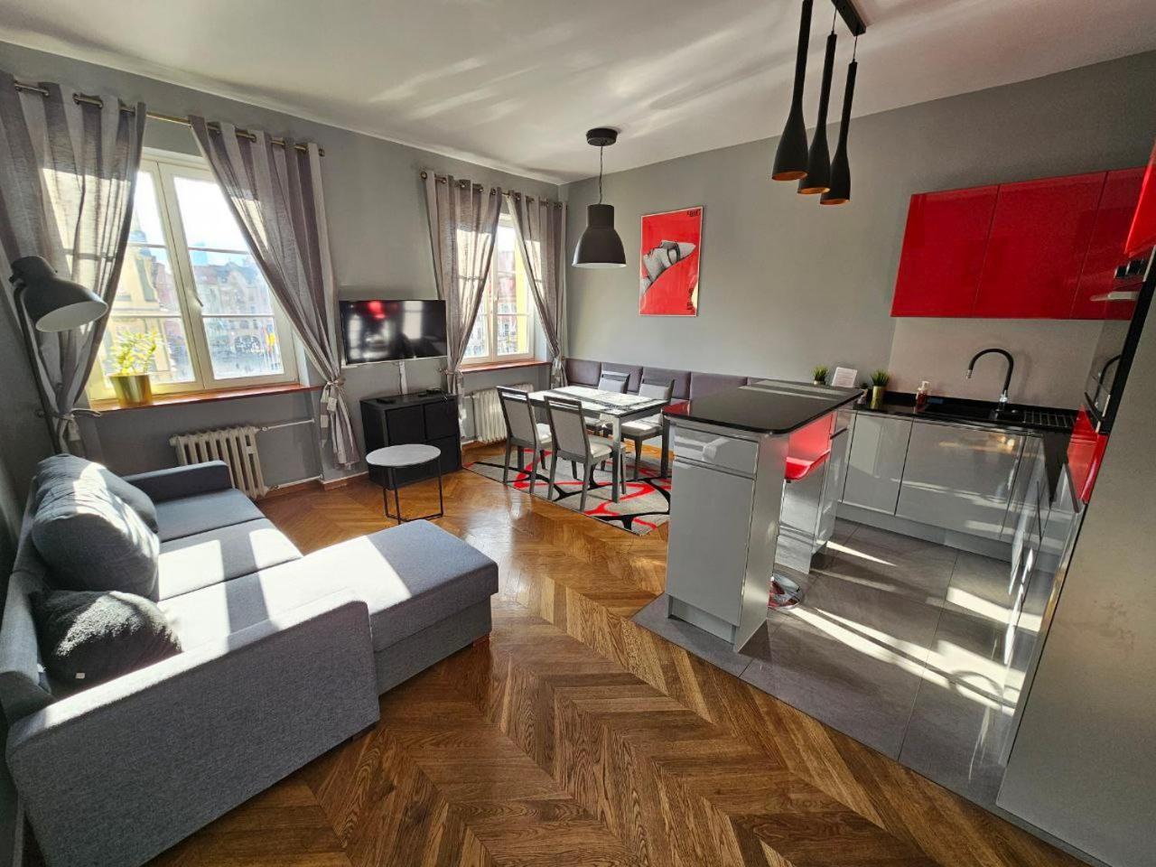 Rynek Market Square Tectum Apartments วรอตซวาฟ ภายนอก รูปภาพ